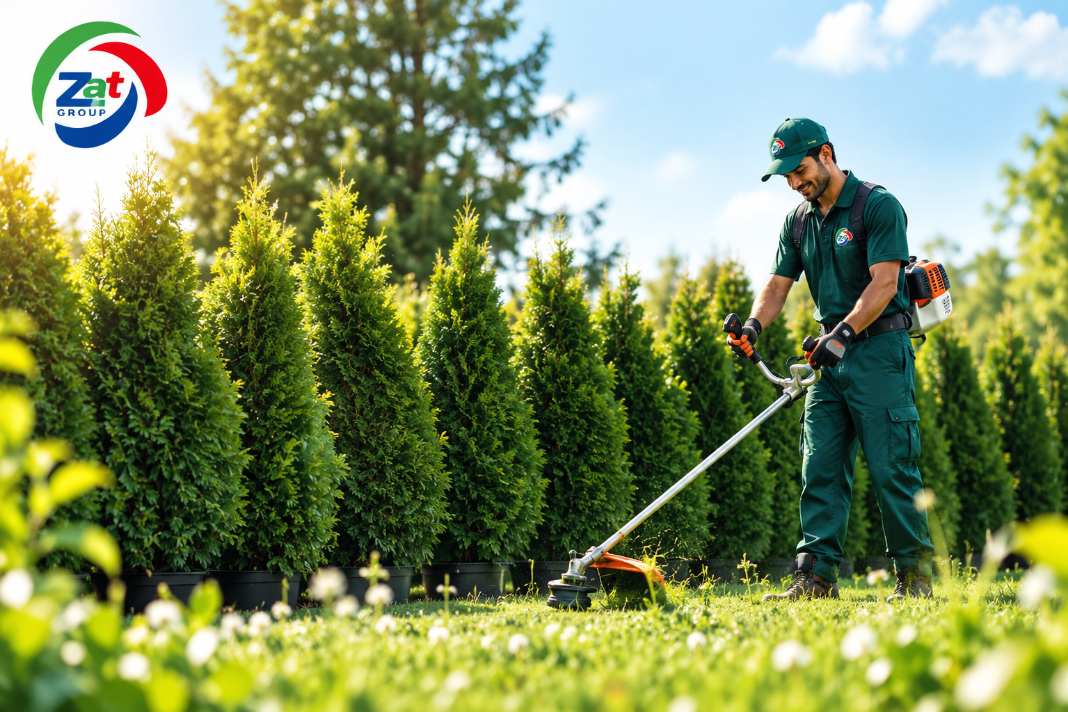 Field maintenance in action